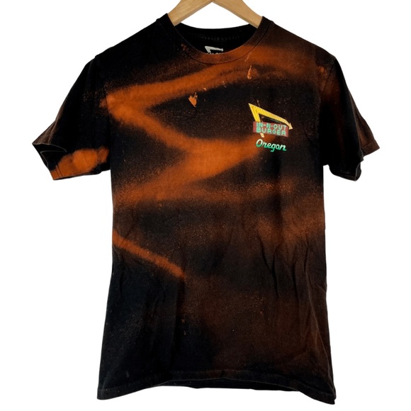 IN N OUT | Oregon Spray Tie Dye Graphic Tee Mens Size Small - Picture 1 of 6